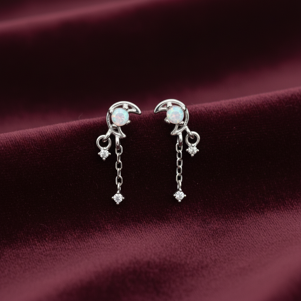 92.5 silver earrings 