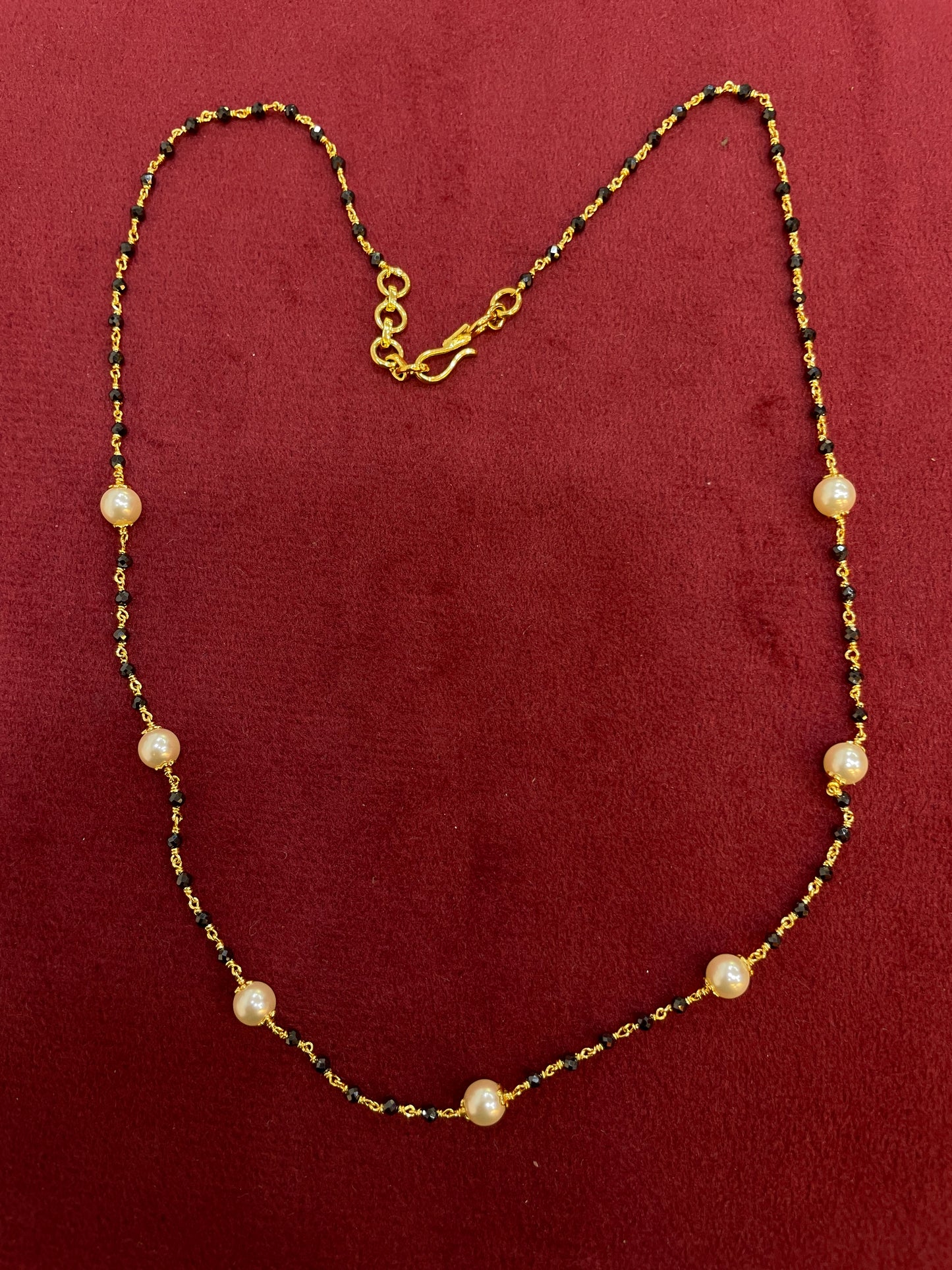 Black bean chains 16 inch