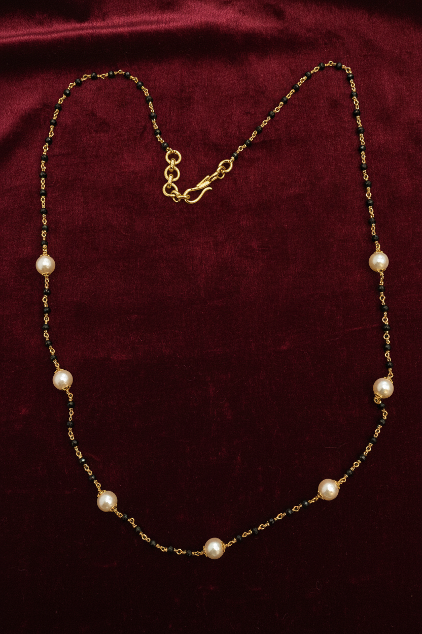 Black bean chains 16 inch
