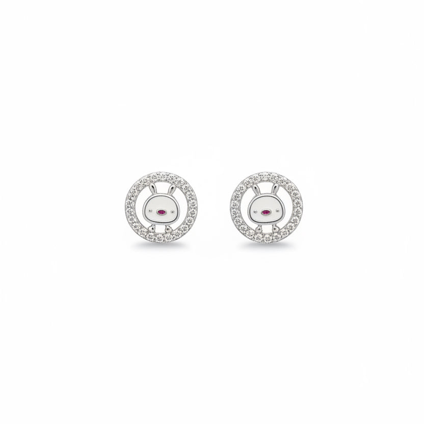92.5 Silver Stylish Cute Earrings for Women | Trendy Elegant Design | Everyday Wear Jewellery