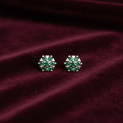 92.5 Silver second studs earrings 