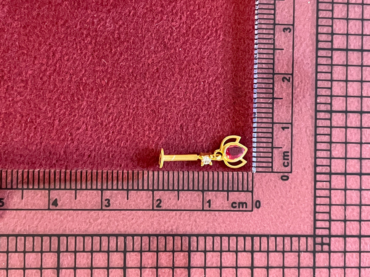 92.5 Silver Gold Plated Pink Lotus Bugadi Pair | Traditional Elegant Design | Jewellery