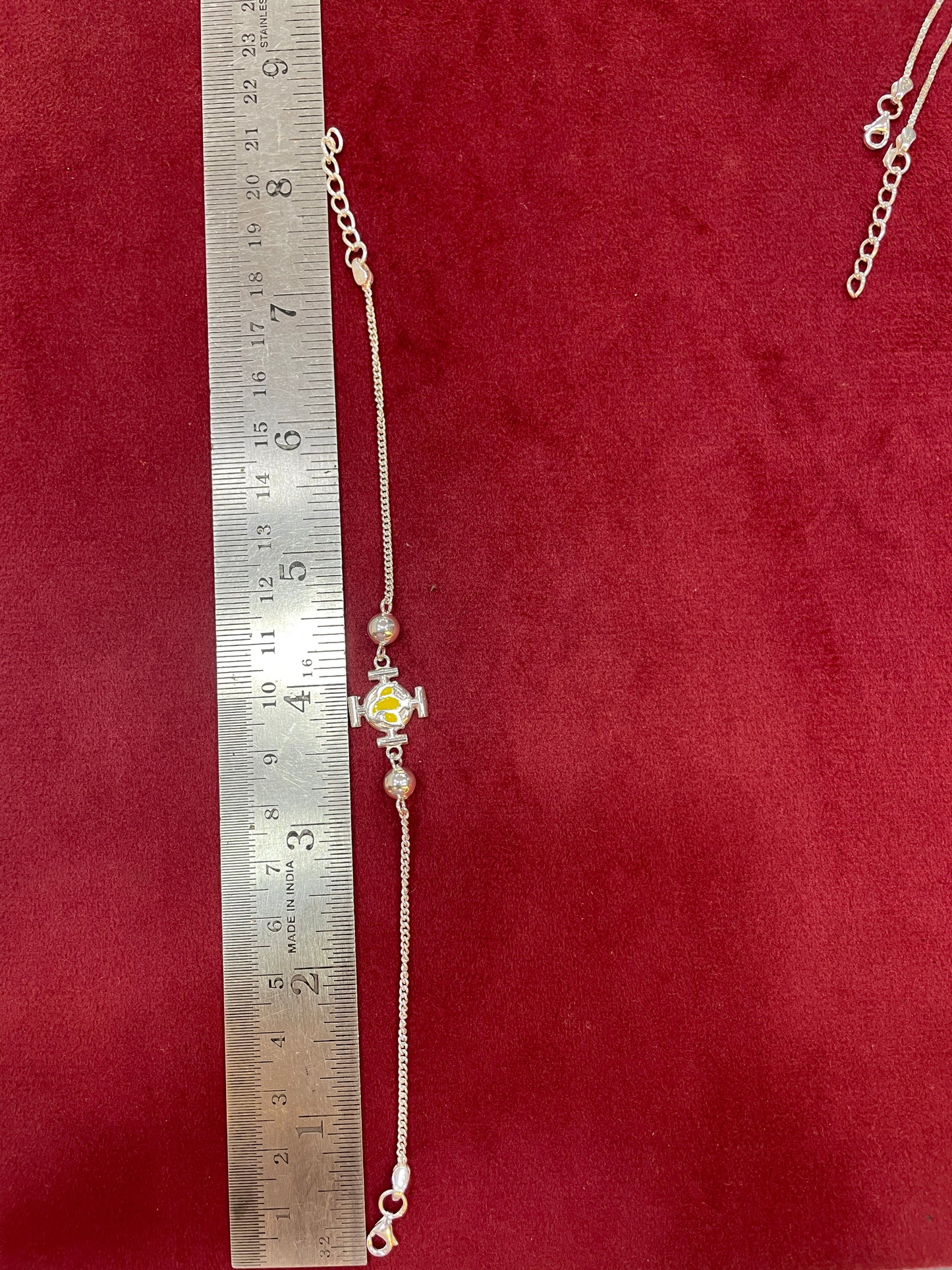 925 Silver Ganesha Rakhi