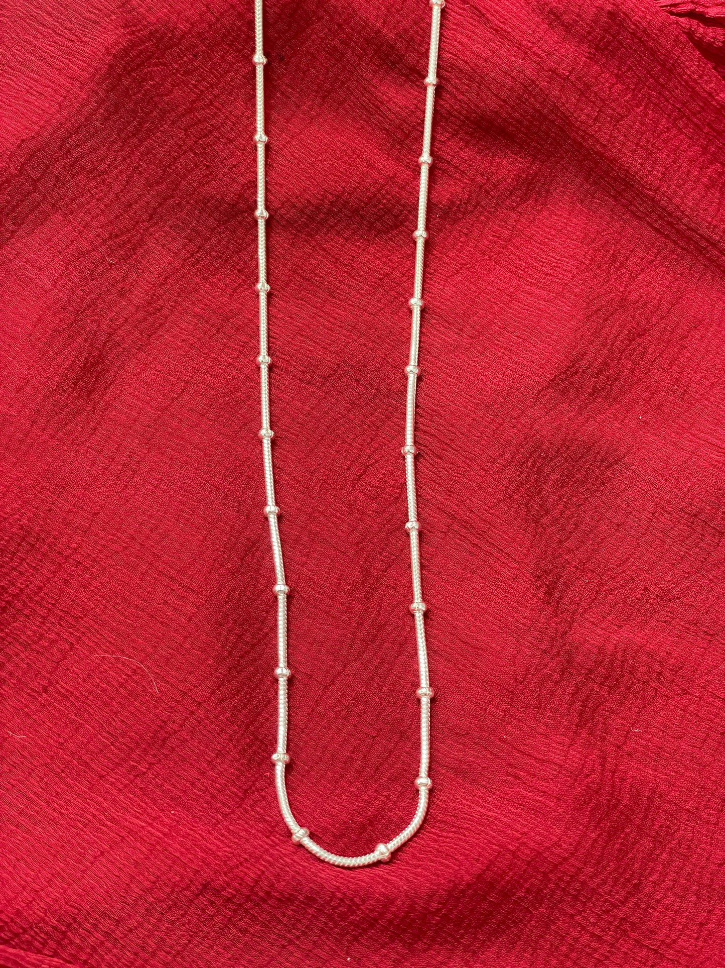 92.5 silver classic ball chain 20 inches