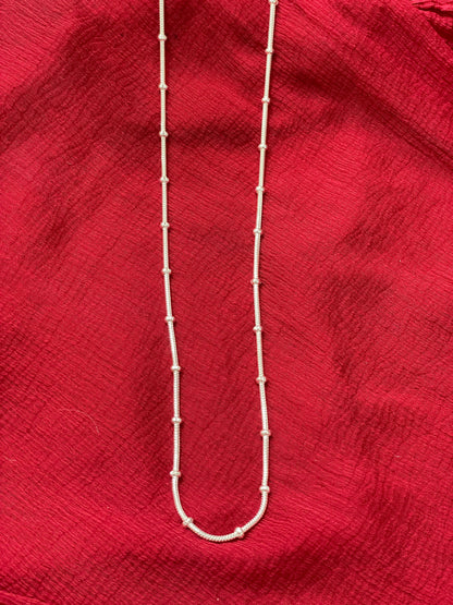 92.5 silver classic ball chain 20 inches
