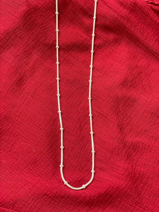 92.5 silver classic ball chain 20 inches