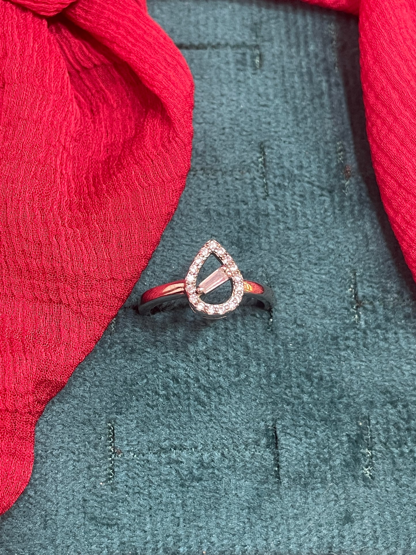 92.5 Silver Ring for Women Size 14 | Stylish Refined Finish | Elegant Fashion Jewellery