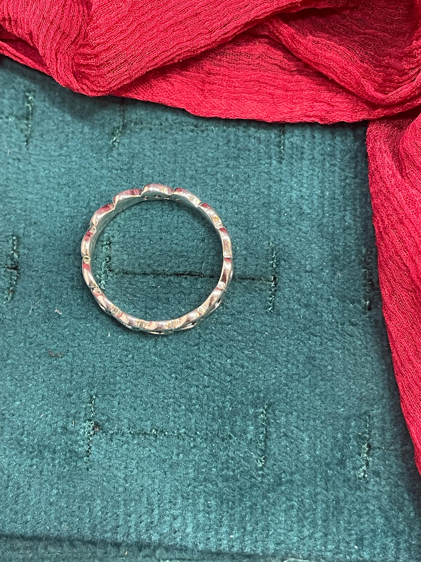 92.5 Silver ring size 15