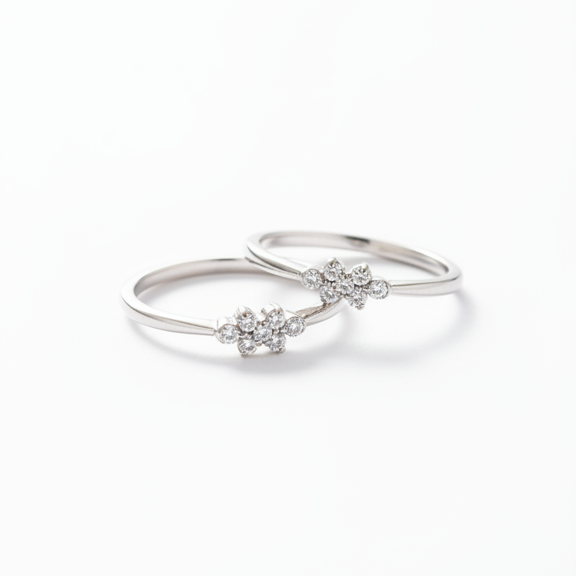 925 Silver Cute Toe rings