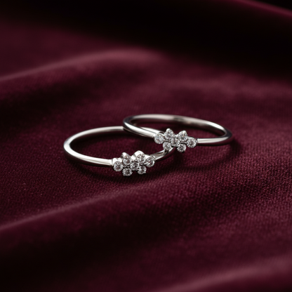925 Silver Cute Toe rings