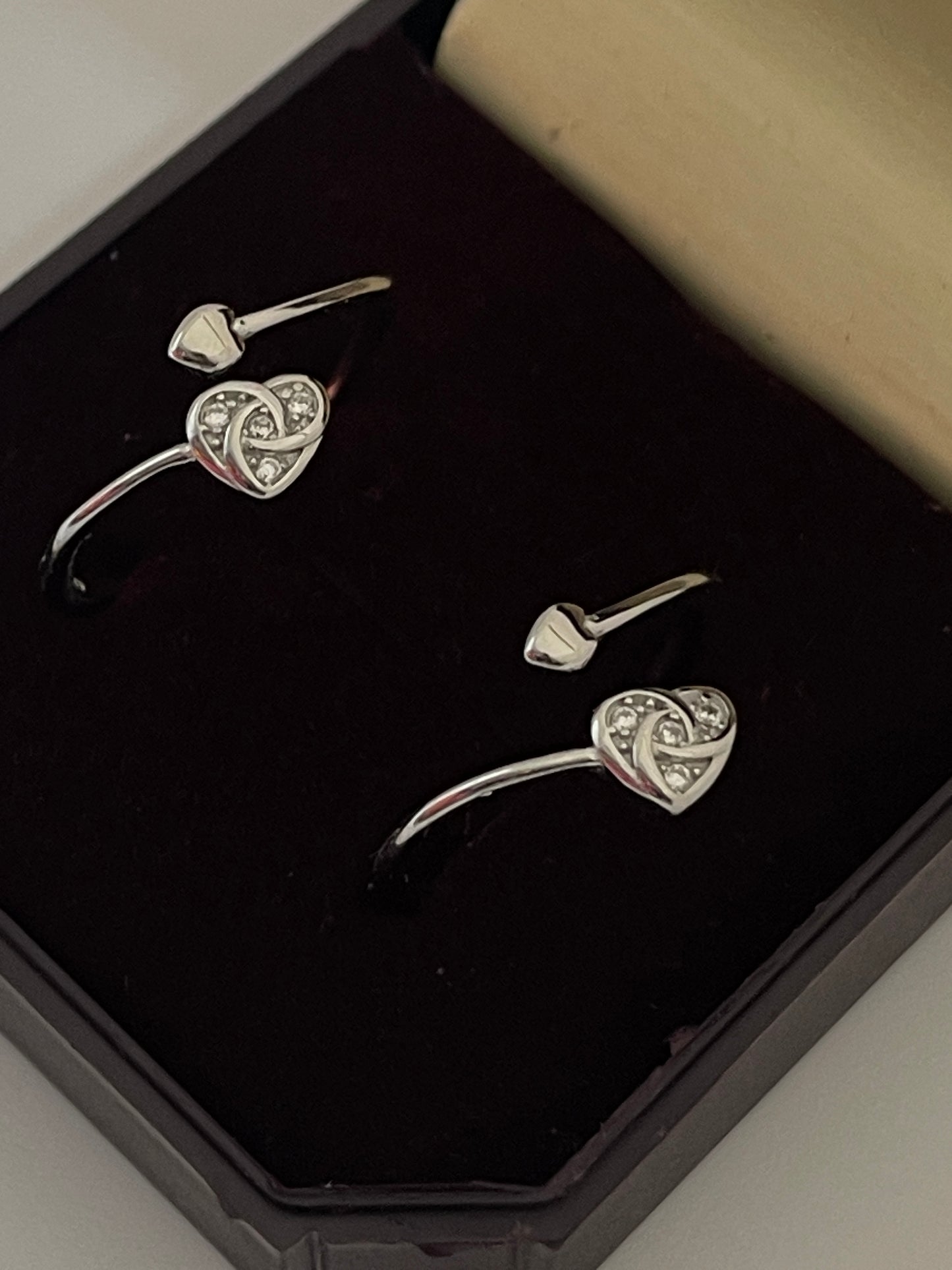 92.5 Silver Toe Rings for Women | Spiral Heart Design | Traditional Jewellery