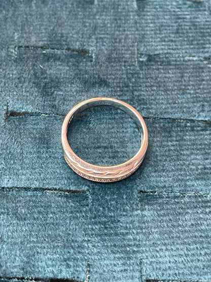 92.5 Silver Men’s Ring Size 25 | Stylish Heavy Look Design | Elegant Jewellery