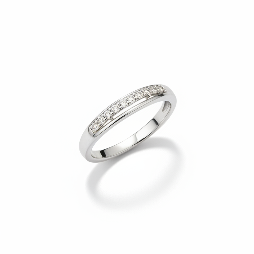 92.5 silver stylish classy ring size 11