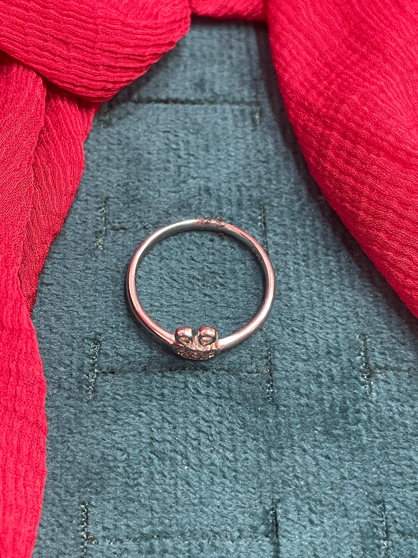 92.5 Silver Bunny Ring for Women Size 17 | Stylish Cute Design | Playful Fashion Jewellery