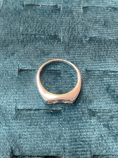 92.5 Silver Men’s Ring Size 23 | Stylish Bold Design | Elegant Jewellery
