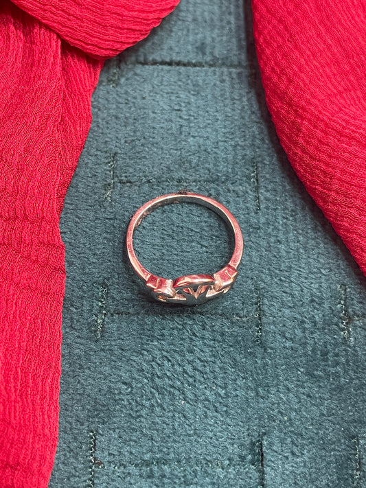 92.5 Silver Simple Ring for Women Size 9 | Minimal Clean Design | Elegant Fashion Jewellery