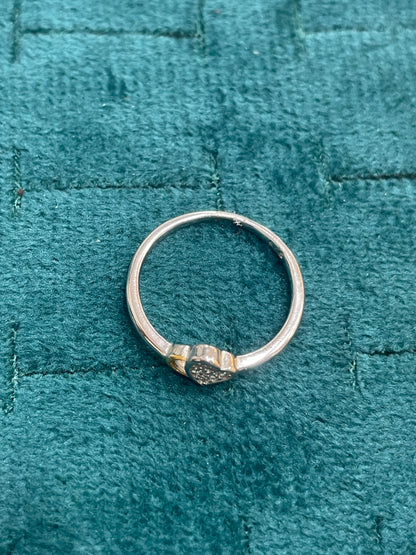 92.5 Silver Heart Ring for Women Size 12 | Stylish Romantic Form | Elegant Gift Jewellery