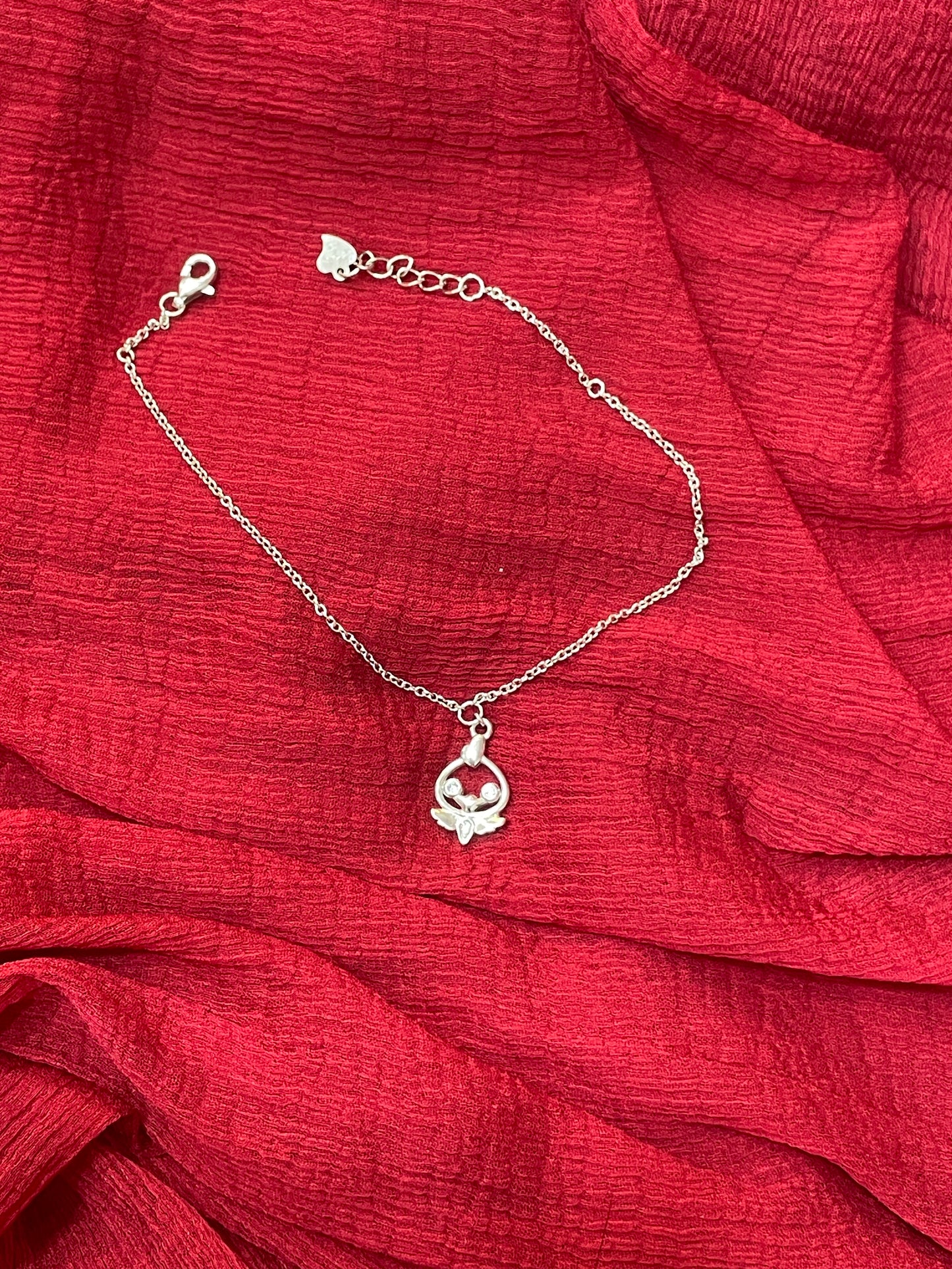 92.5 Silver Minimal Bracelet for Women 8 Inches | Stylish Sleek Design | Elegant Jewellery