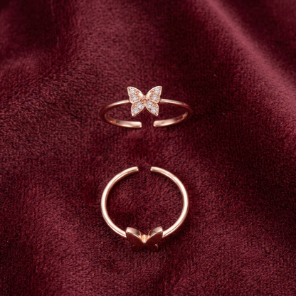 92.5 silver toe rings 