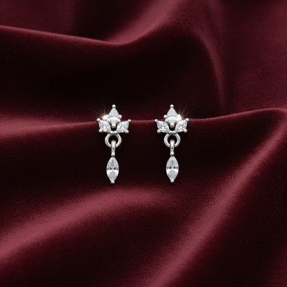92.5 silver earrings 