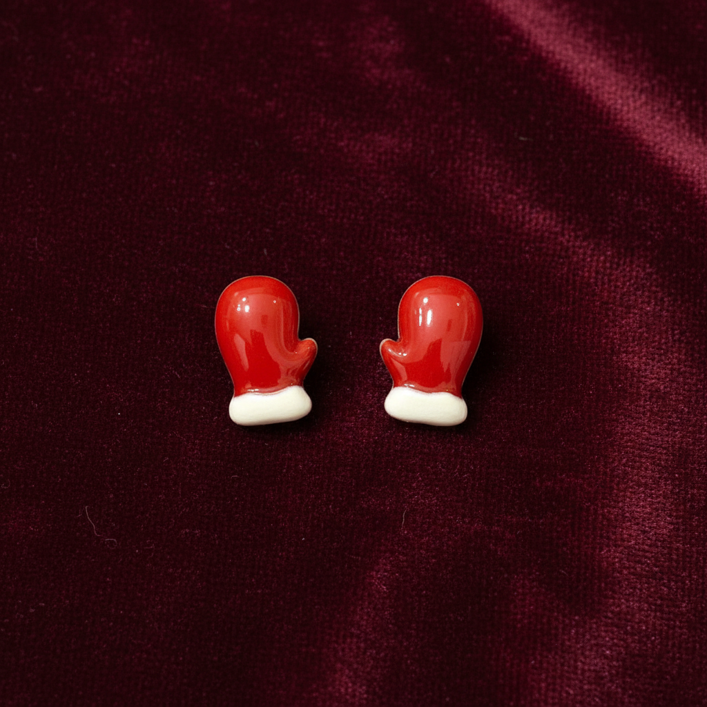 92.5 Silver Minimal Boxing Gloves Earrings for Women | Cute Sporty Design | Stylish Jewellery