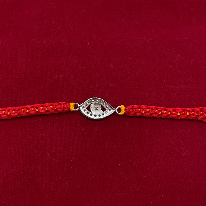 925 Sterling Silver Evil Eye Thread Rakhi| Festive & Gifting