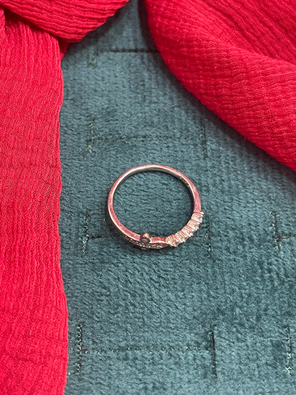 92.5 Silver Minimal Ring for Women Size 9 | Sleek Modern Design | Elegant Fashion Jewellery