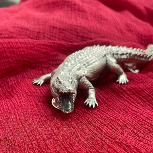 92.5 silver crocodile