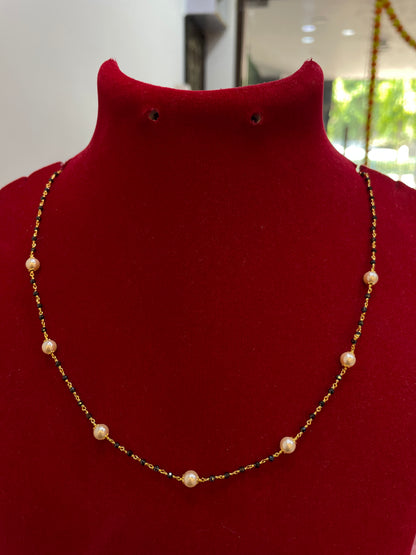 Black bean chains 16 inch