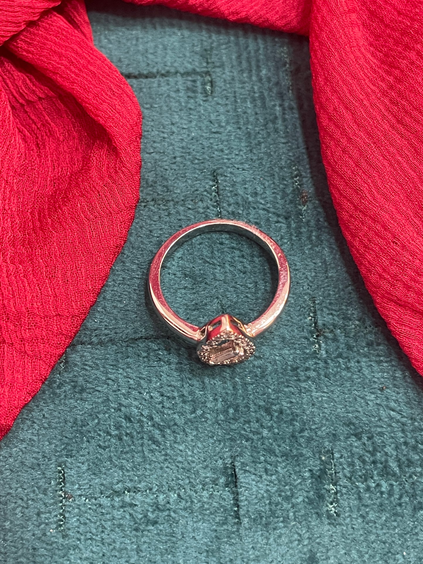 92.5 Silver Ring for Women Size 14 | Stylish Refined Finish | Elegant Fashion Jewellery