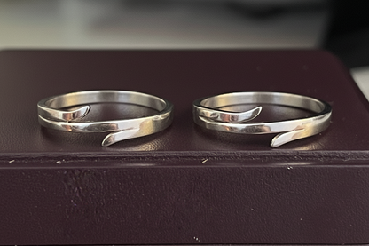 92.5 silver stylish classy toe rings