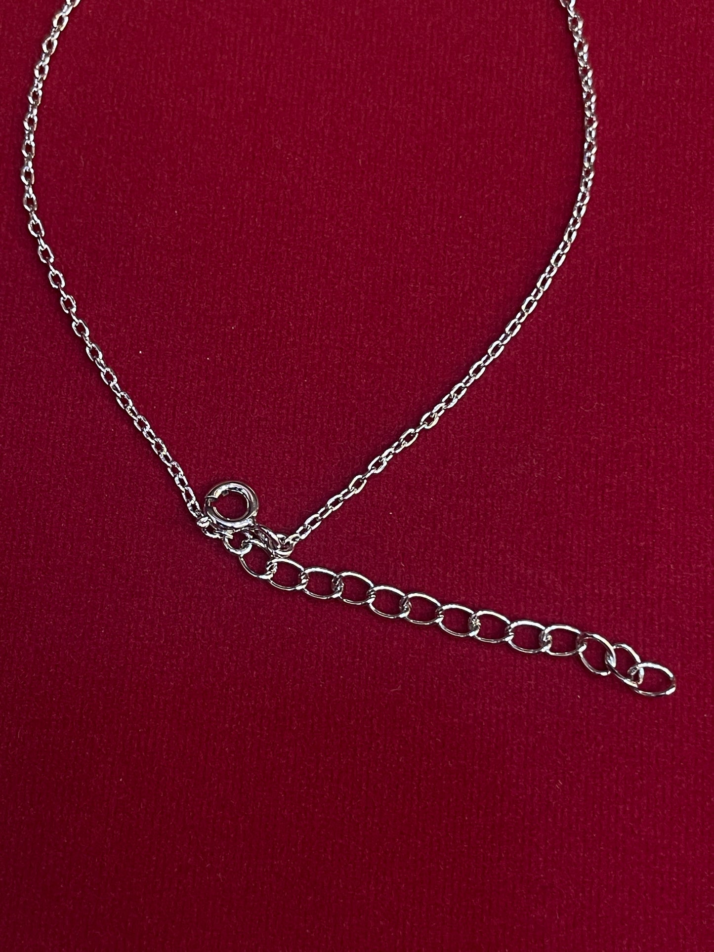 925 Sterling Silver Evil Eye Rakhi | CZ Stone Chain Rakhi for Raksha Bandhan