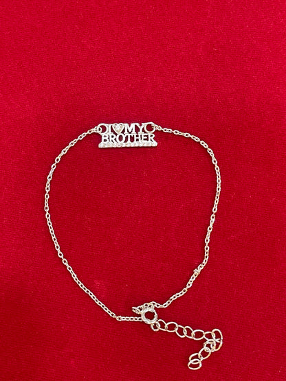 925 Sterling Silver Brother Rakhi | Handcrafted Silver Rakhi for Raksha Bandhan