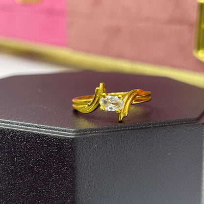 Gold Plated Silver Ring