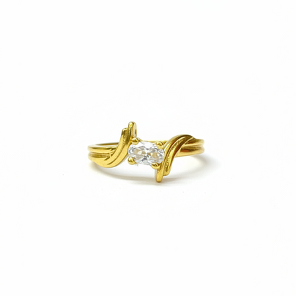 Gold Plated Silver Ring