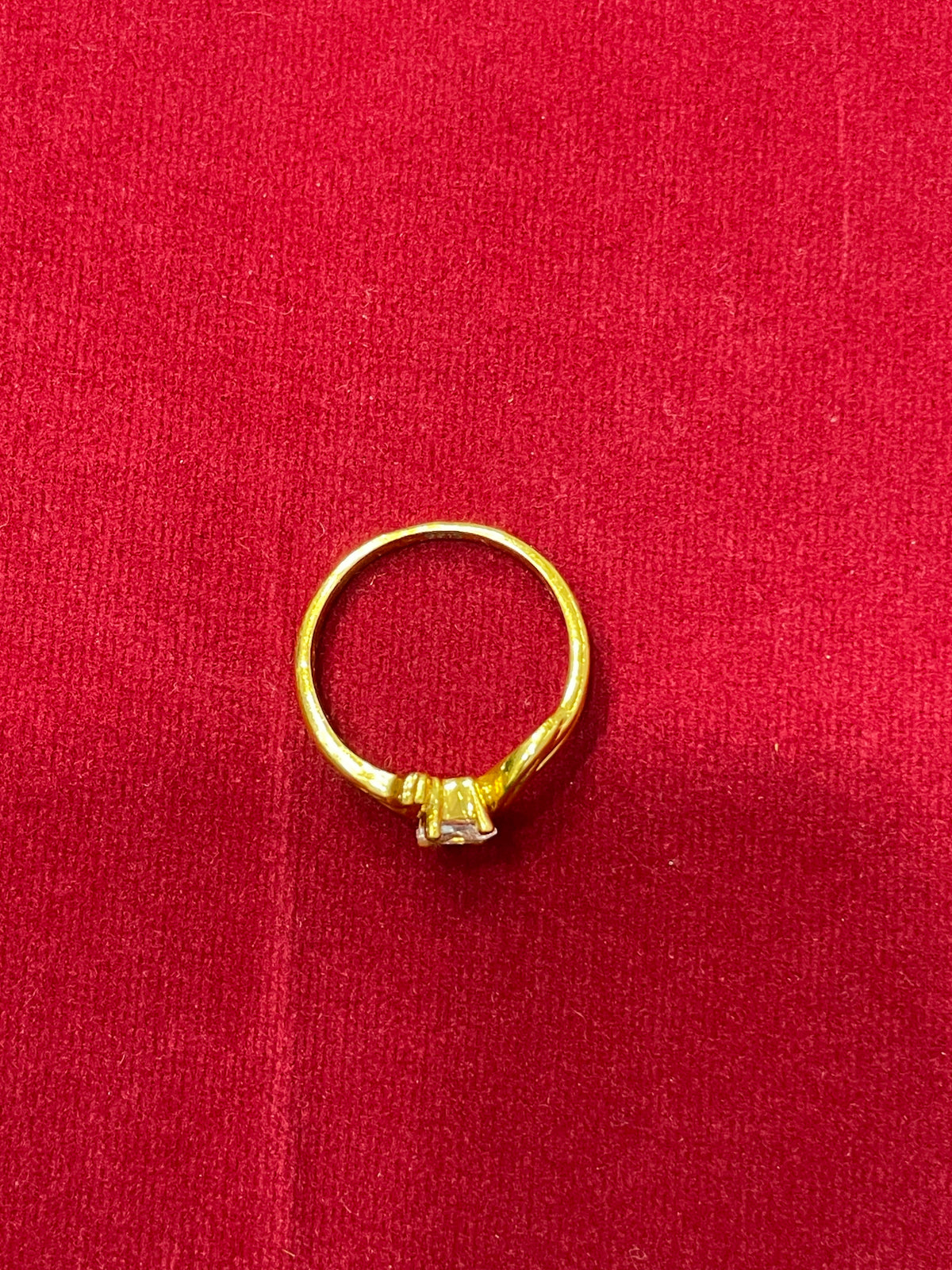 Gold Plated Silver Ring