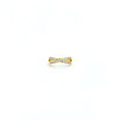 92.5 Silver Gold Plated Ear Cuff | Stylish Modern Non-Piercing Design | Jewellery