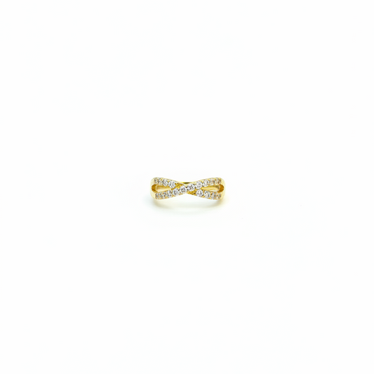 92.5 Silver Gold Plated Ear Cuff | Stylish Modern Non-Piercing Design | Jewellery