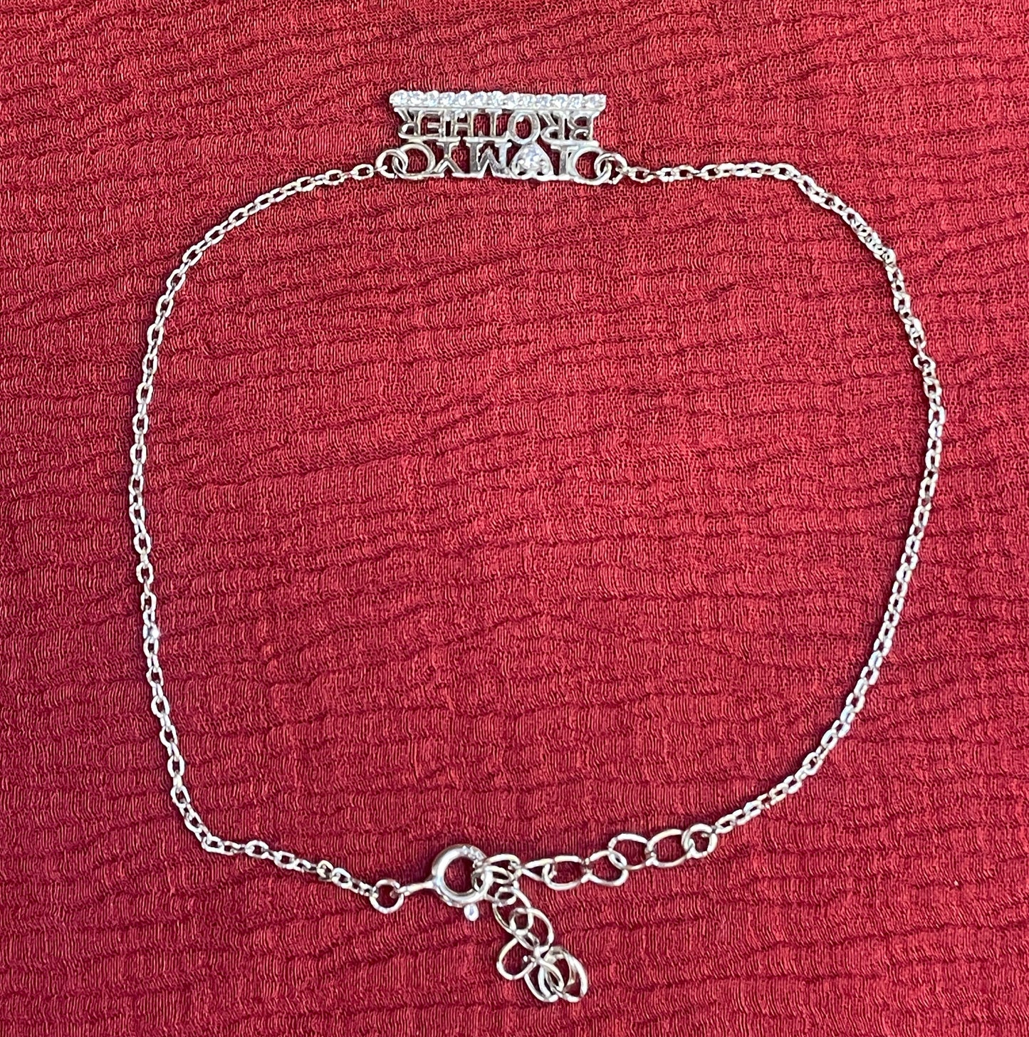 925 Sterling Silver Brother Rakhi | Handcrafted Silver Rakhi for Raksha Bandhan