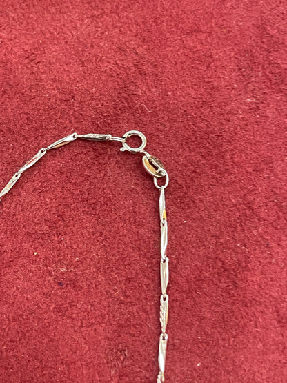 925 Silver Unique Italian Chain - 18 inches