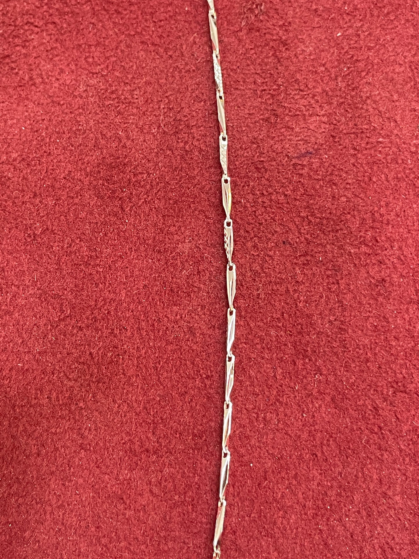 925 Silver Unique Italian Chain - 18 inches