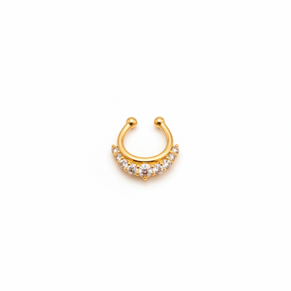 92.5 Silver Gold Plated Refined Septum