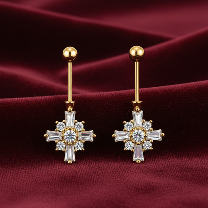 92.5 Silver Gold plated Plus Bugadi-Pair