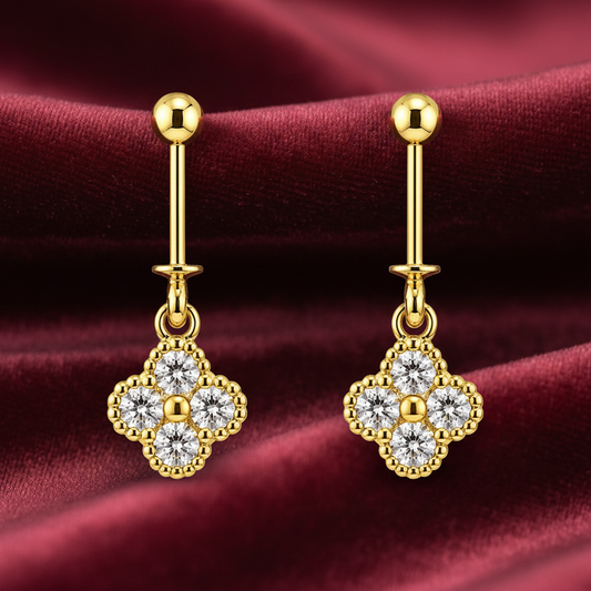 92.5 Silver Gold Plated Fine Finish Bugadi | Premium Traditional Design | Jewellery - pair