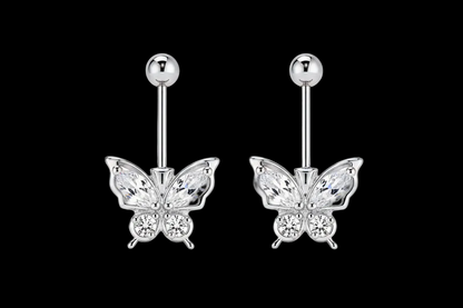 92.5 Silver Butterfly Bugadi Pair| Stylish Cute Design | Elegant Jewellery