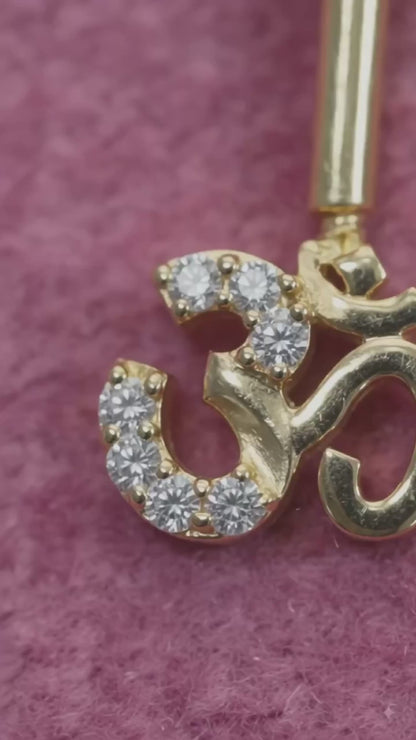 92.5 Silver Om Trishul Bugadi