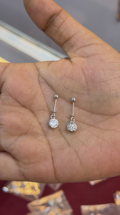 92.5 Single Stone Bugadi Pair