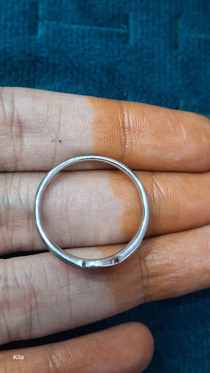 92.5 Silver Men’s Ring Size 23 | Stylish Strong Finish | Elegant Jewellery