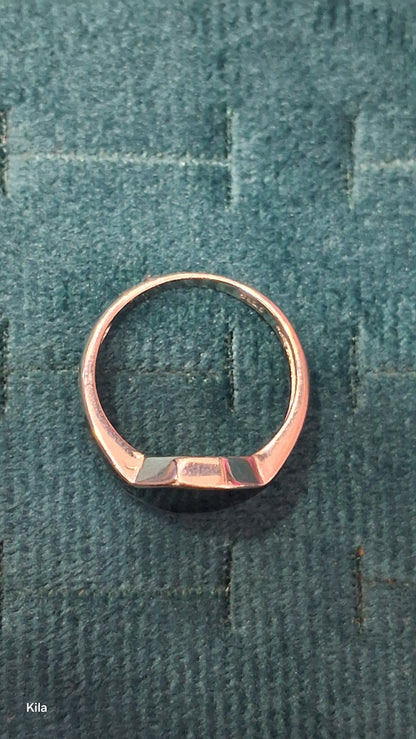 92.5 Silver Men’s Ring Size 21 | Stylish Clean Finish | Elegant Jewellery