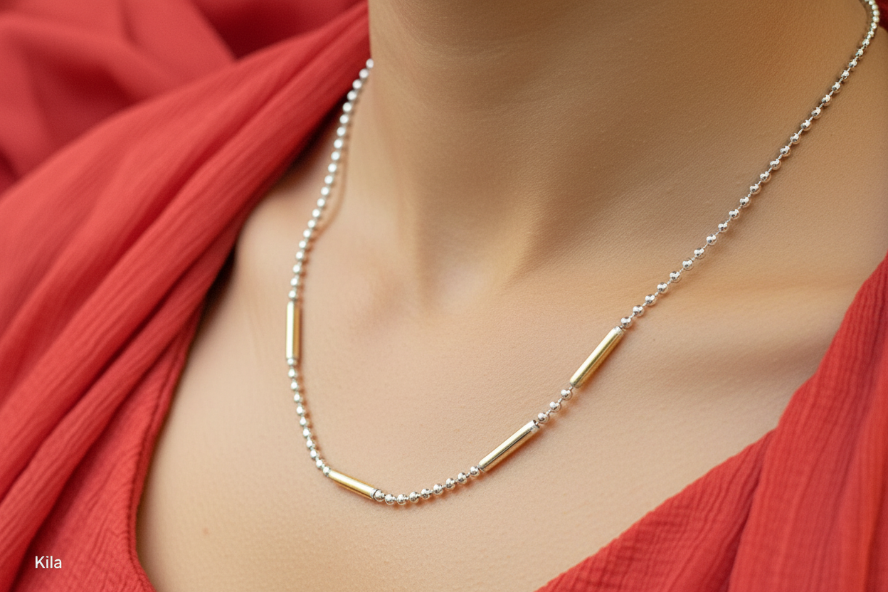 925 Silver Premium Italian Chain 18 Inches | Stylish Elegant Design | Luxury Jewellery